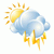 Juliaetta weather - Mon May 30 - Chance Of T-Storm